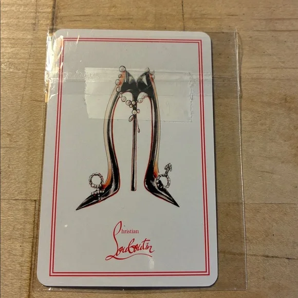 Christian Louboutin Jack of Clubs Single Playing Card! - Picture 3 of 3